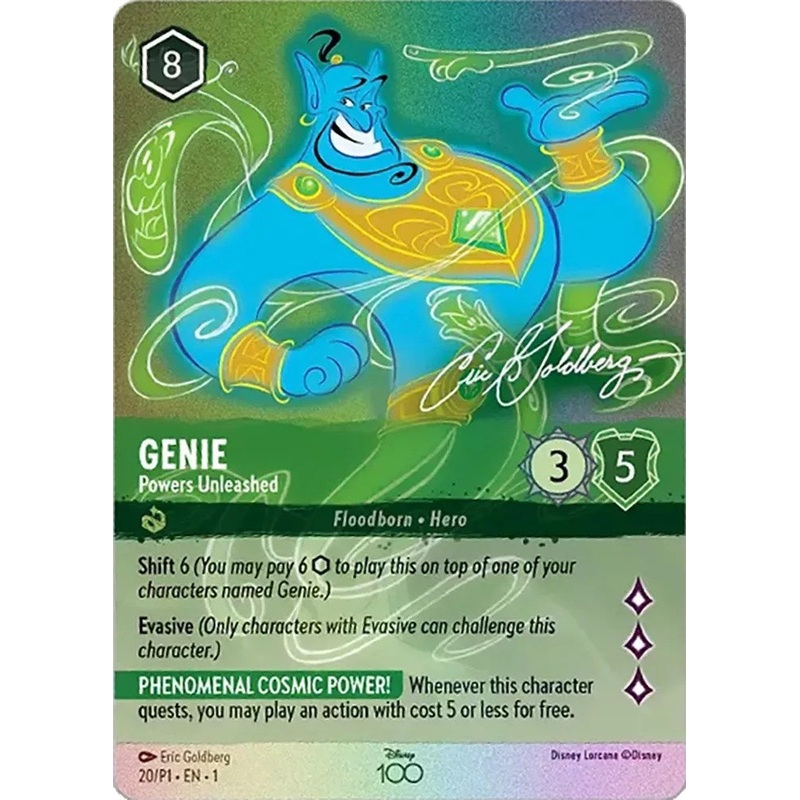 Genie - Powers Unleashed (Alternate Art) [D100 - 20]