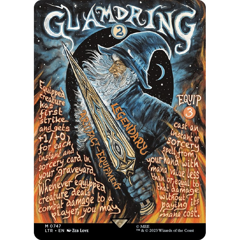 Glamdring (Borderless Poster) [LTR - 747]