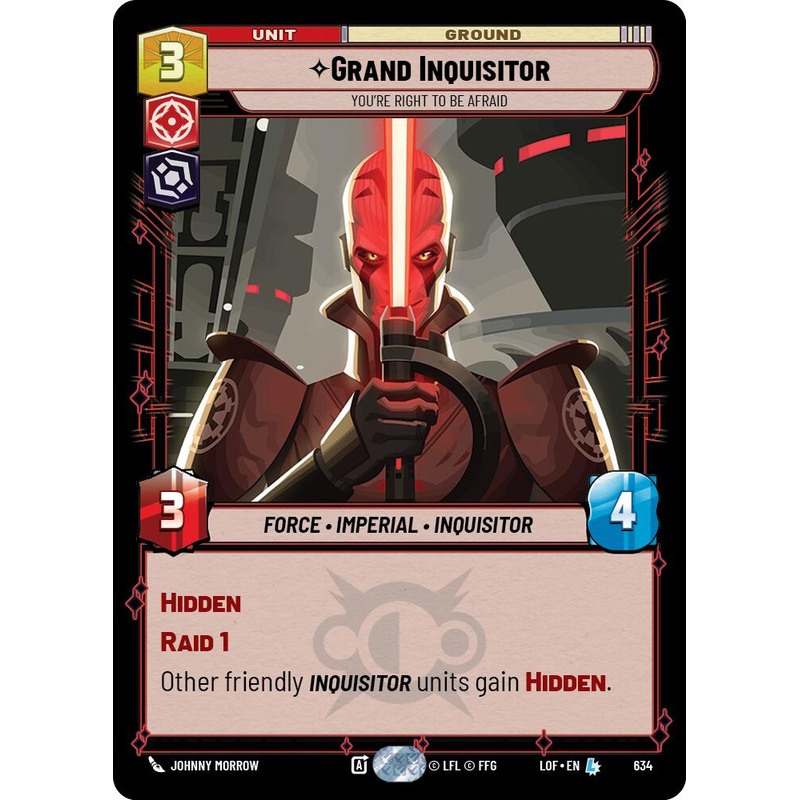 Grand Inquisitor - You're Right to Be Afraid (Foil) [LOF - 634]