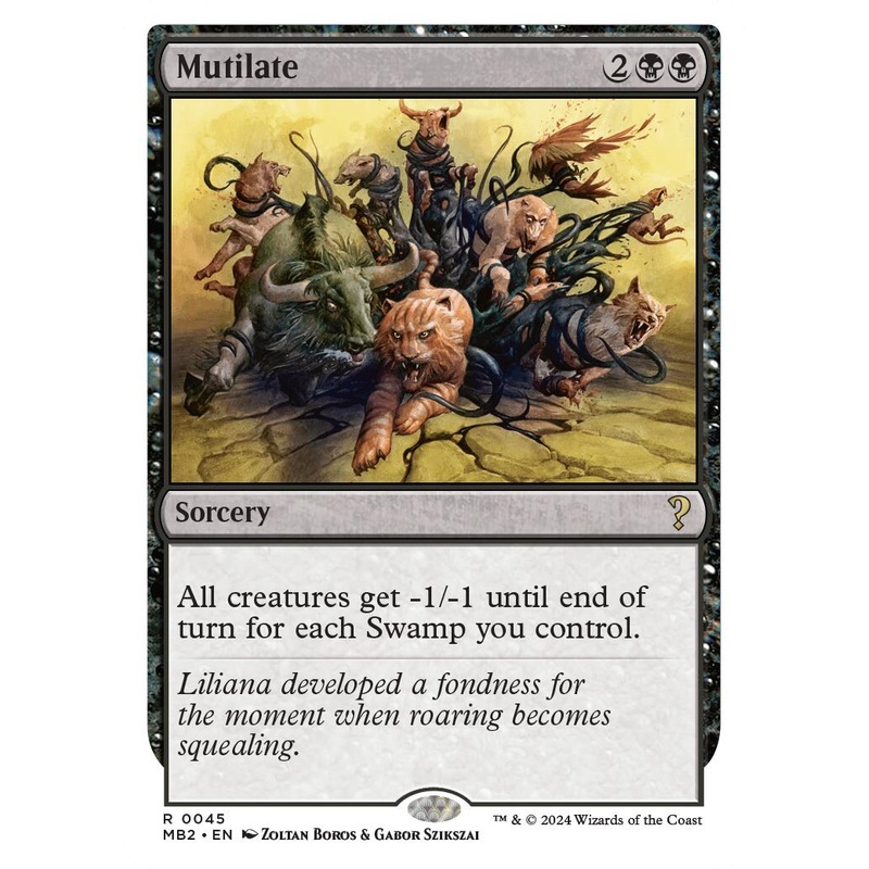 Mutilate (White Border) [MB2 - 45]