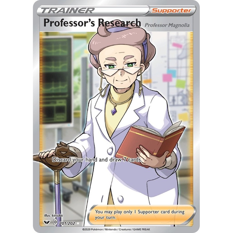 Professor's Research (Full Art) [SWSH01 - 201/202]
