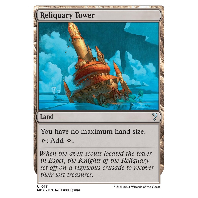 Reliquary Tower (White Border) [MB2 - 111]