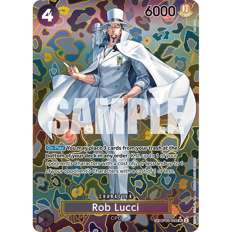Rob Lucci (SP) [OP09 - OP05-093]