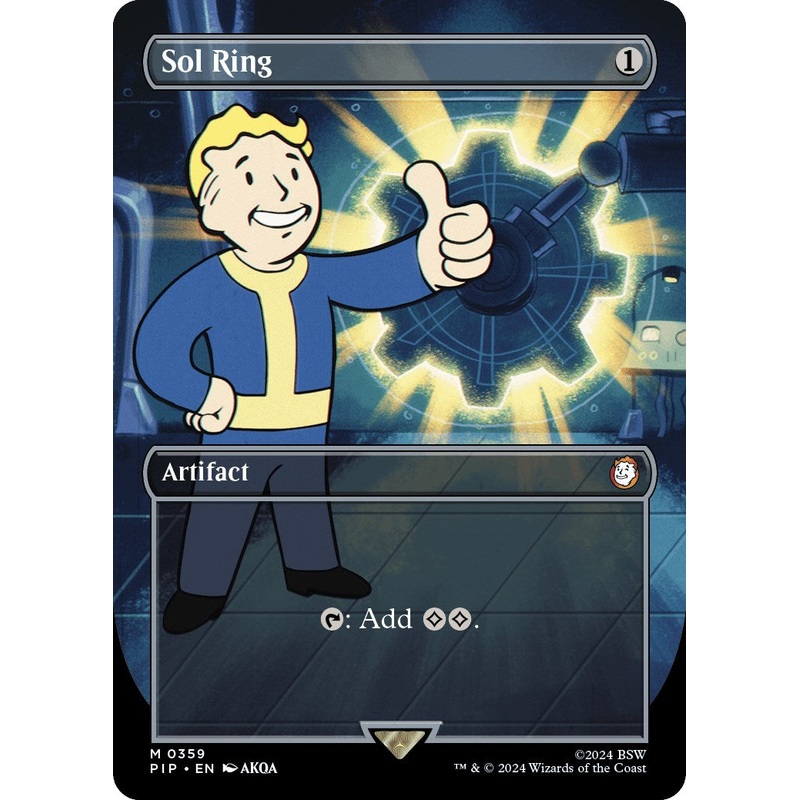 Sol Ring (Borderless) [PIP - 359]