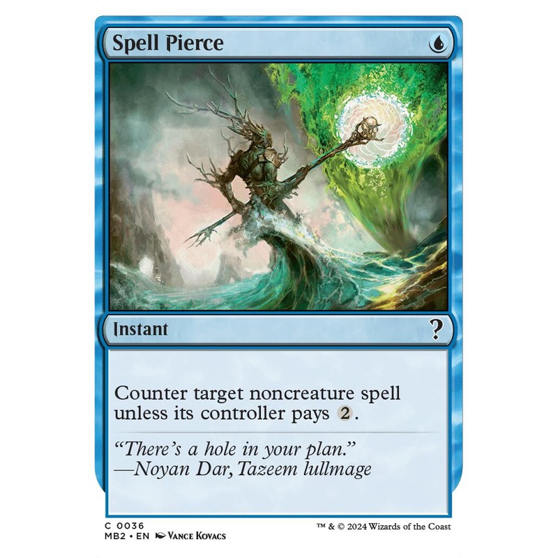 Spell Pierce (White Border) [MB2 - 36]