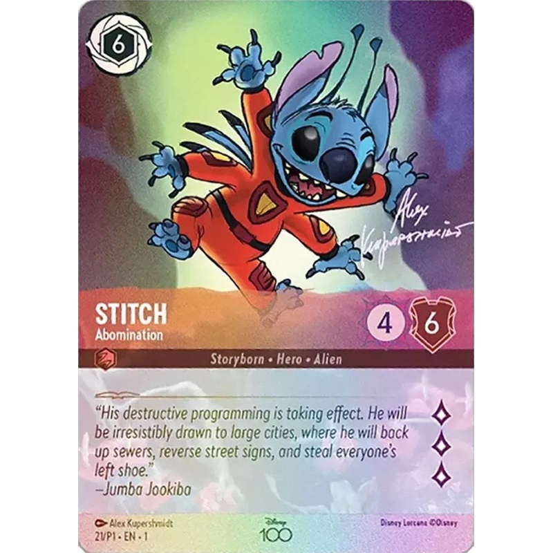 Stitch - Abomination (Alternate Art) [D100 - 21]