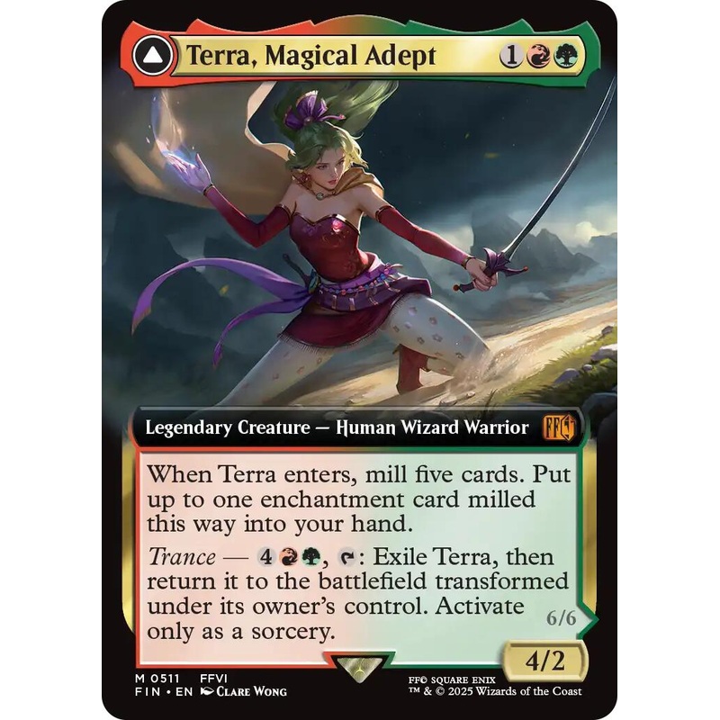 Terra, Magical Adept (Extended Art) [FIN - 511]