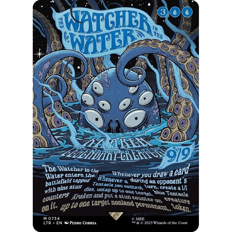 The Watcher in the Water (Borderless Poster) [LTR - 734]