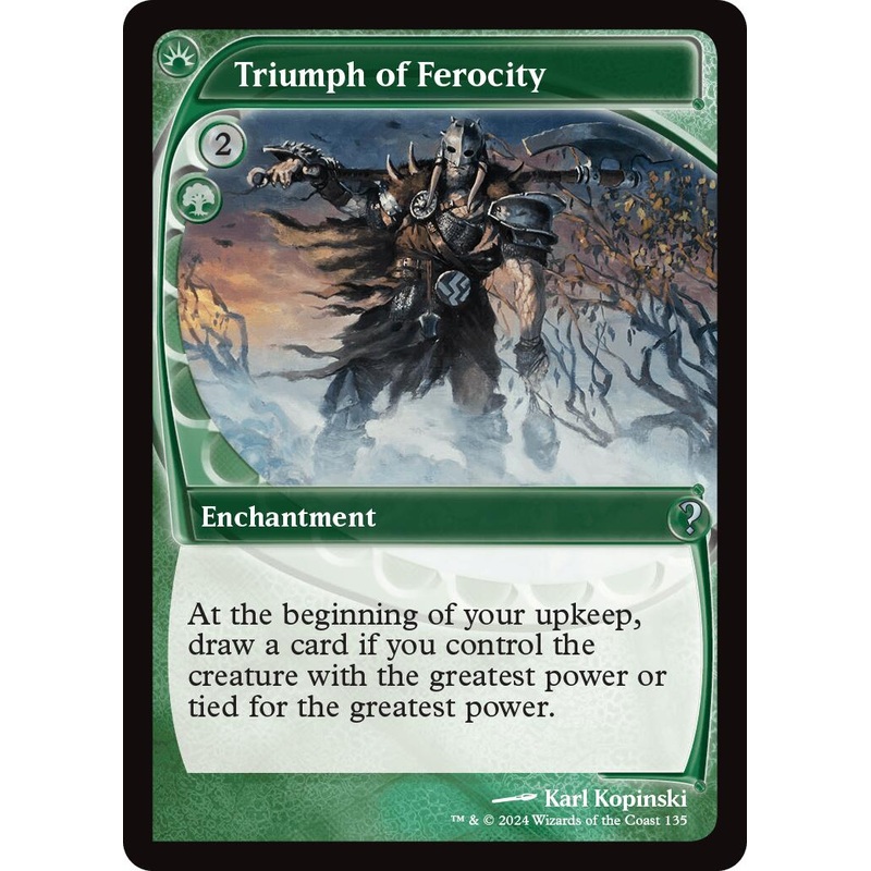 Triumph of Ferocity (Future Sight) [MB2 - 135]