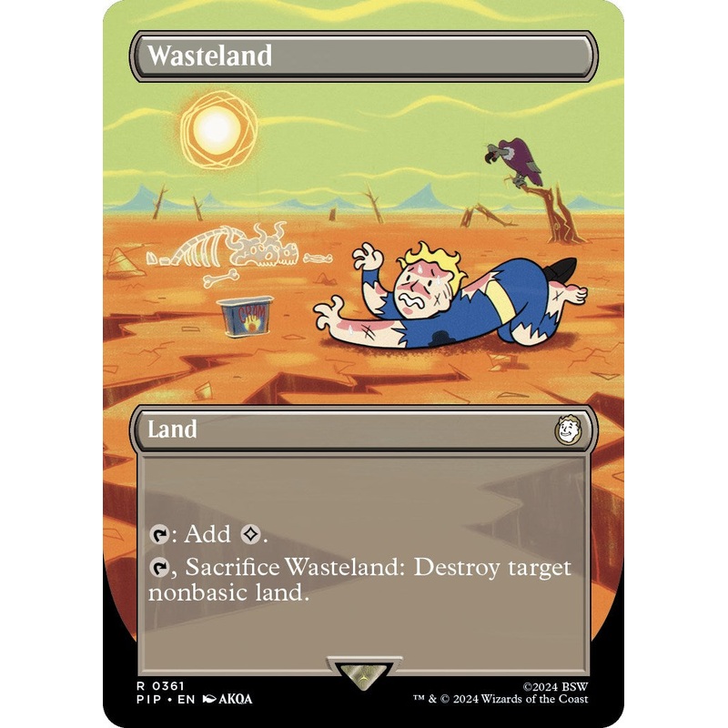 Wasteland (Borderless) [PIP - 361]