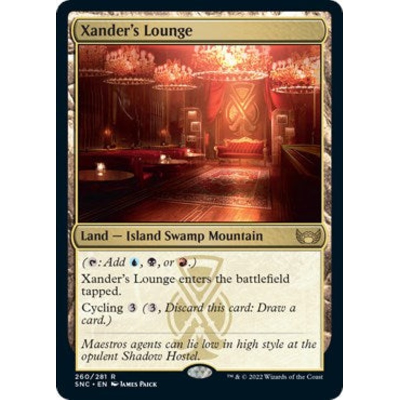 Xander's Lounge [SNC - 260]