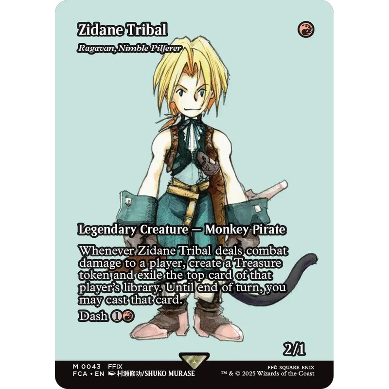Zidane Tribal - Ragavan, Nimble Pilferer (Showcase) [FCA - 43]