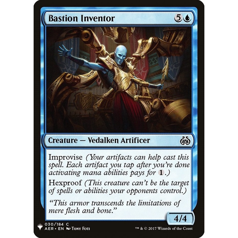 Bastion Inventor [LIST - 30]