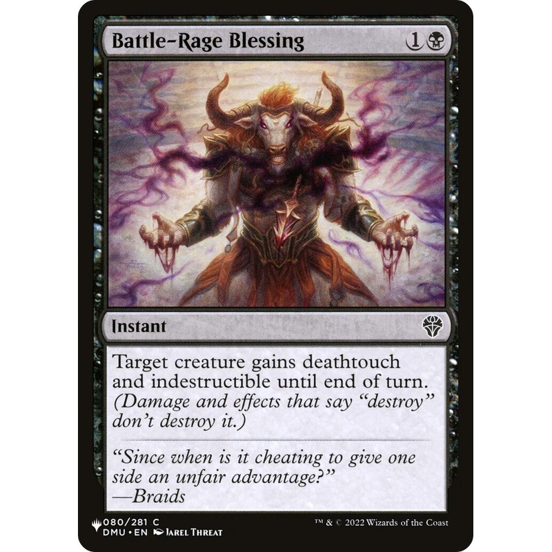 Battle-Rage Blessing [LIST - 080/281]