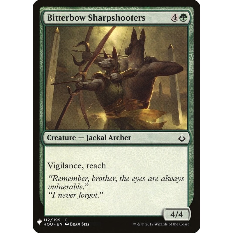 Bitterbow Sharpshooters [LIST - 112]