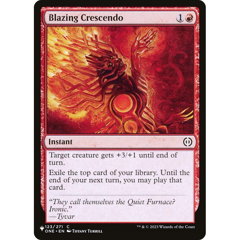 Blazing Crescendo [LIST - 123/271]