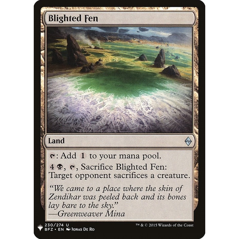 Blighted Fen [LIST - 230]