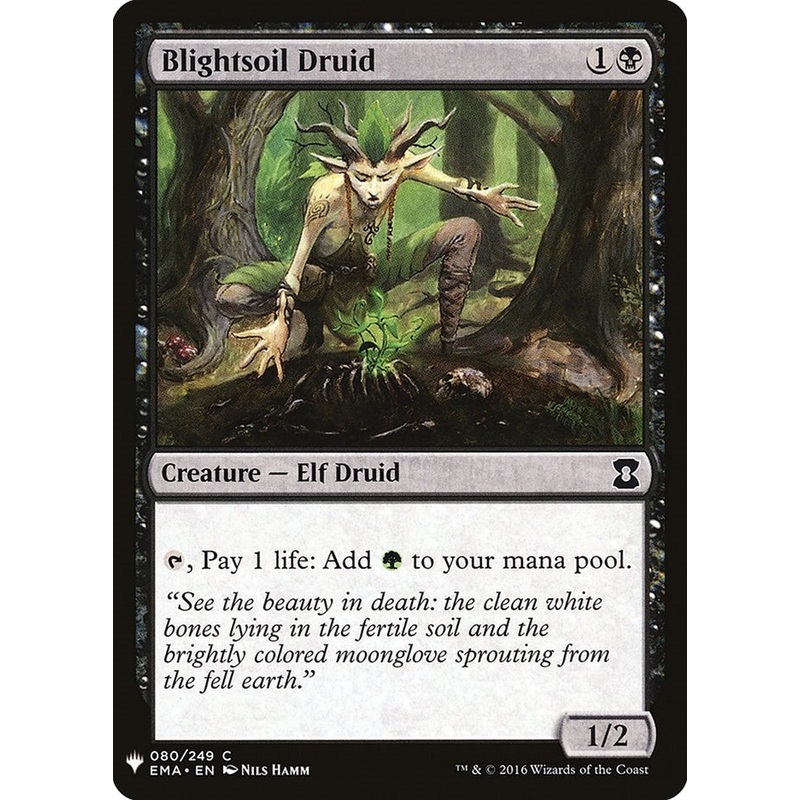 Blightsoil Druid [LIST - 80]