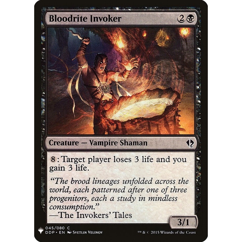 Bloodrite Invoker [LIST - 45]