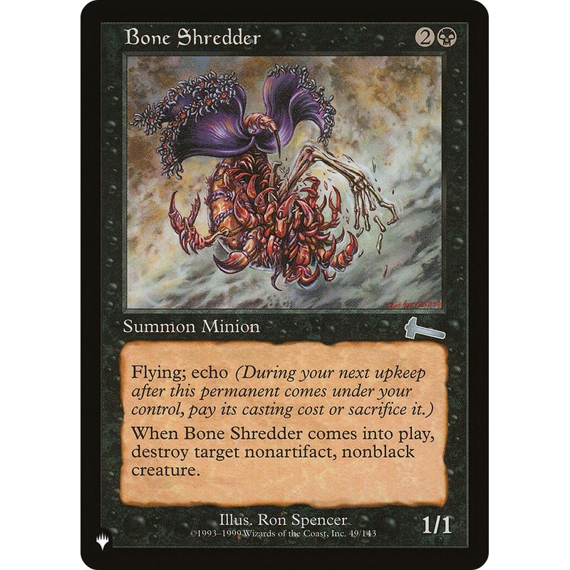 Bone Shredder [LIST - 49/143]