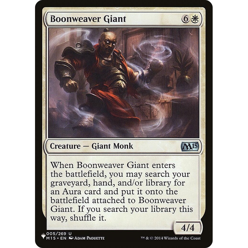 Boonweaver Giant [LIST - 005/269]