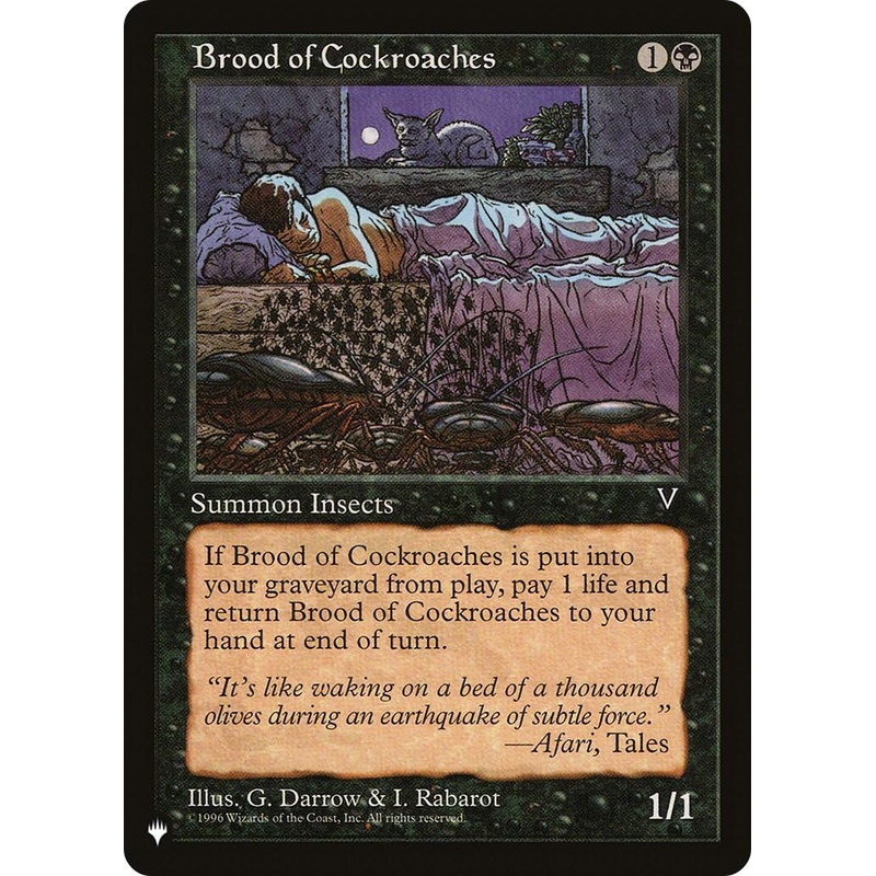 Brood of Cockroaches [LIST]