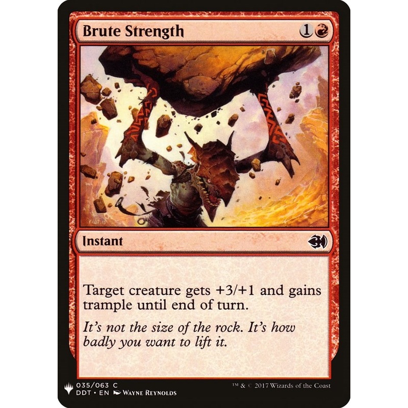 Brute Strength [LIST - 35]