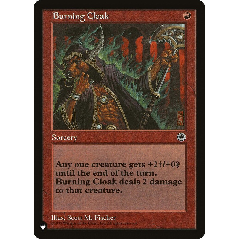 Burning Cloak [LIST - N/A]