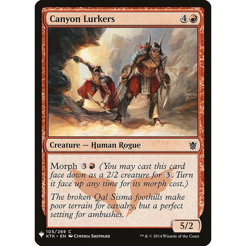 Canyon Lurkers [LIST - 105]