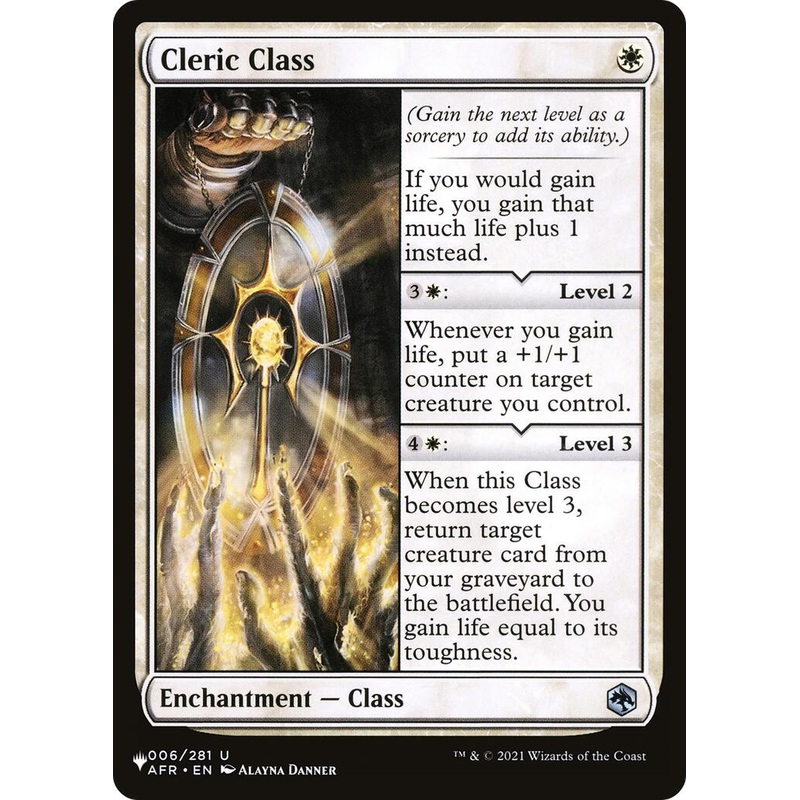 Cleric Class [LIST - 006/281]