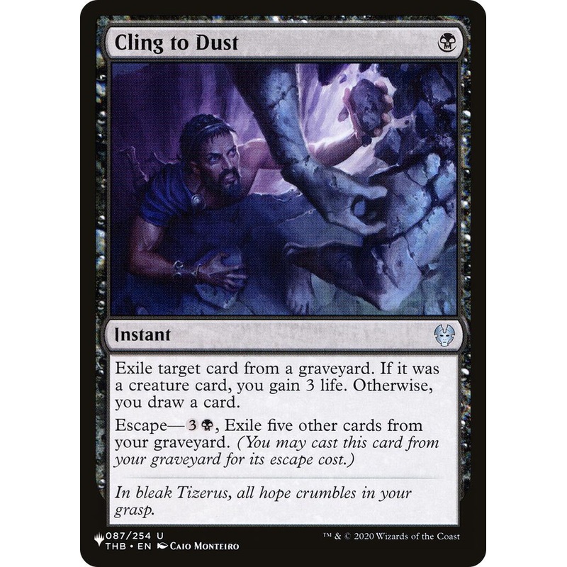 Cling to Dust [LIST - 087/254]