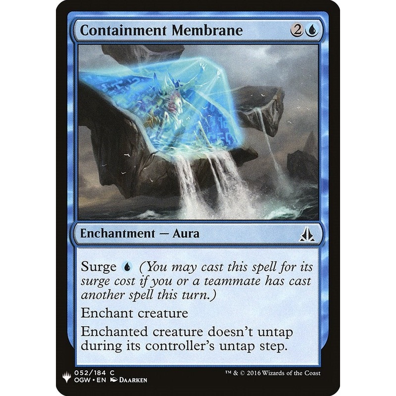 Containment Membrane [LIST - 52]