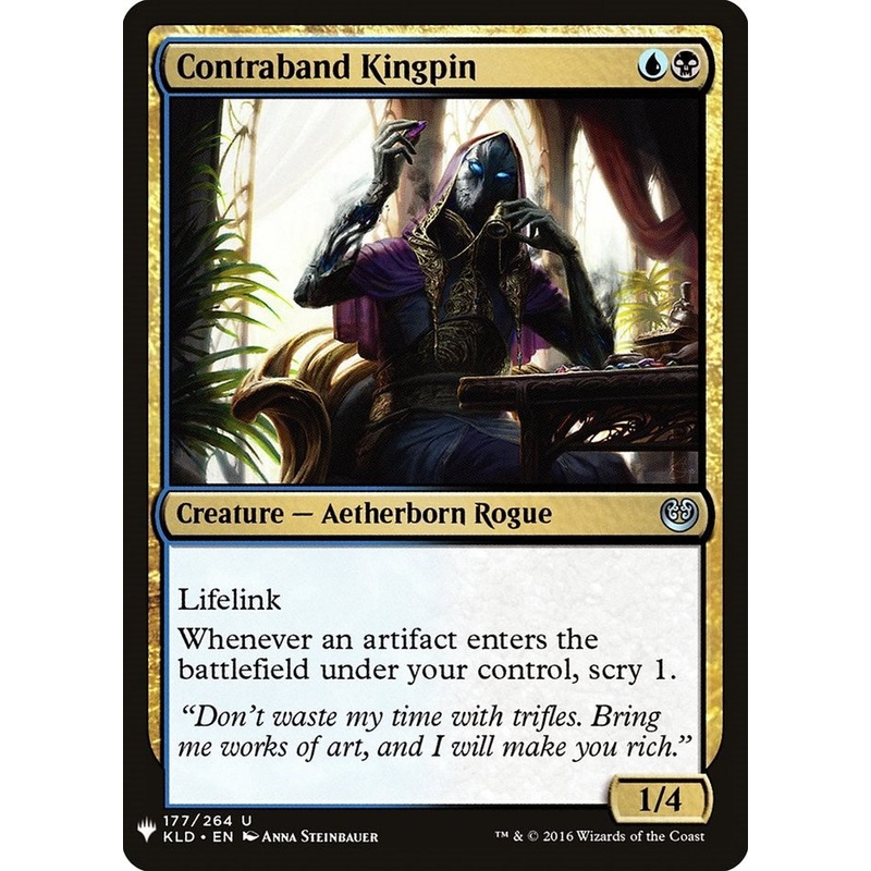 Contraband Kingpin [LIST - 177]