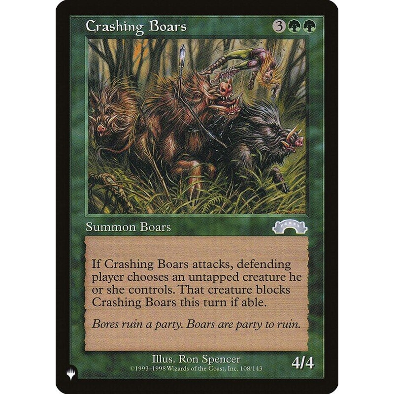 Crashing Boars [LIST - 108/143]
