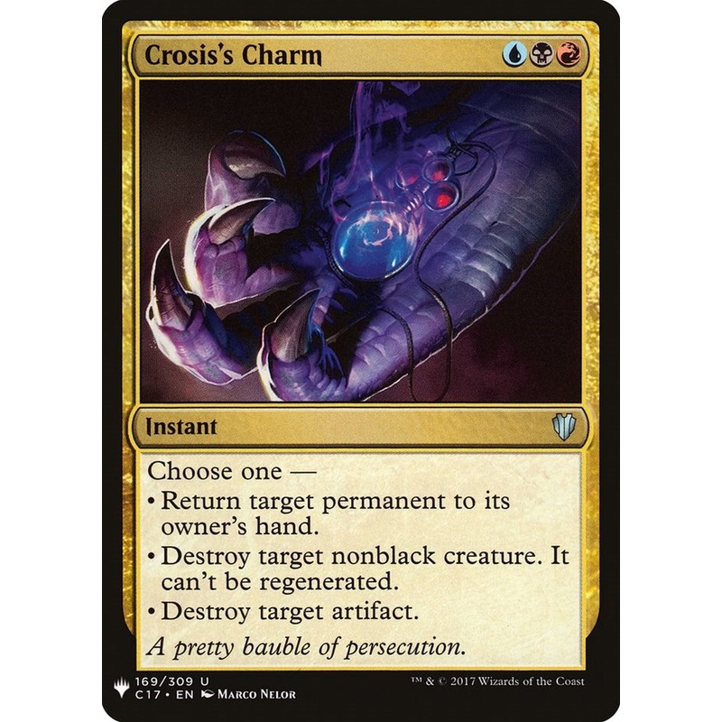 Crosis's Charm [LIST - 169]