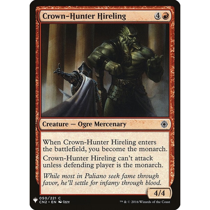 Crown-Hunter Hireling [LIST - 50]
