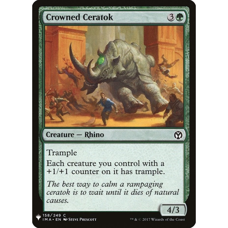 Crowned Ceratok [LIST - 158]