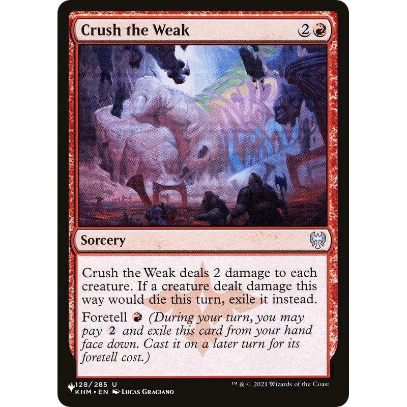 Crush the Weak [LIST - 128/285]