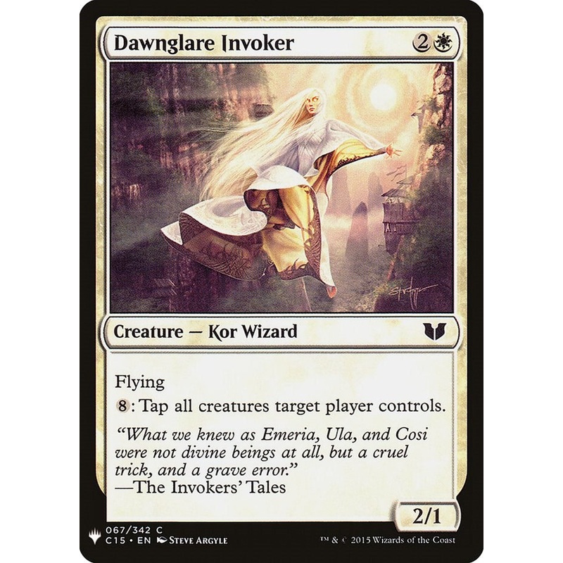Dawnglare Invoker [LIST - 67]