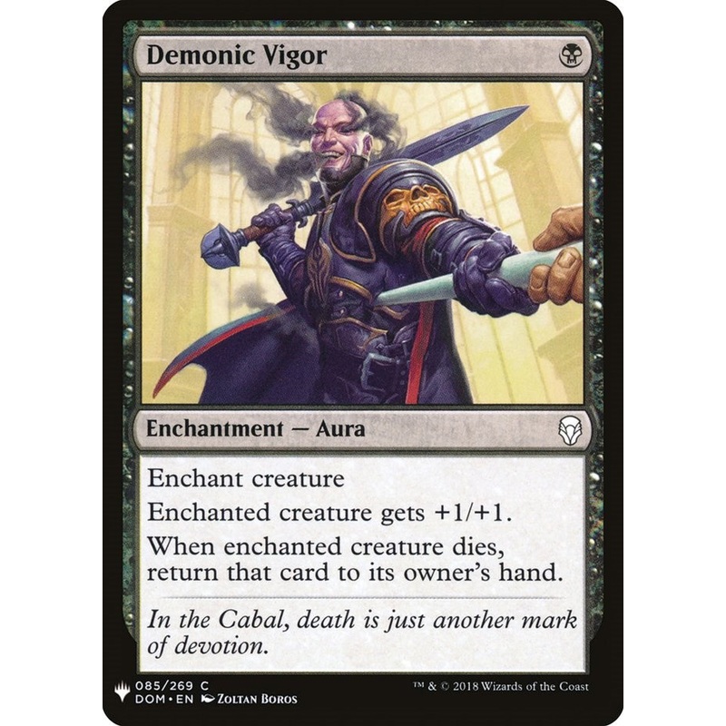 Demonic Vigor [LIST - 85]