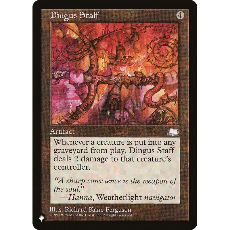 Dingus Staff [LIST]
