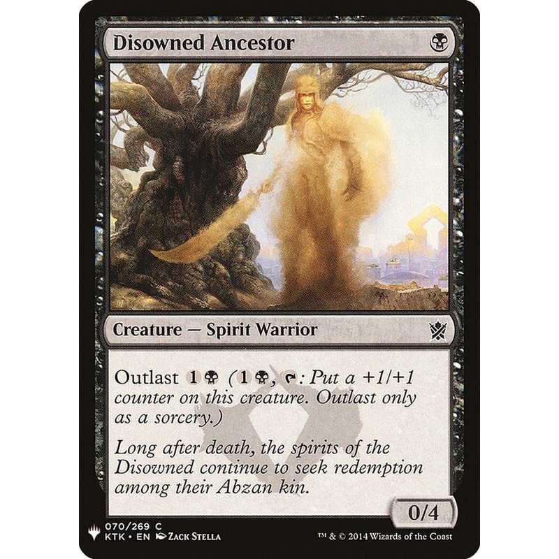 Disowned Ancestor [LIST - 70]