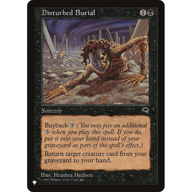 Disturbed Burial [LIST - 129]