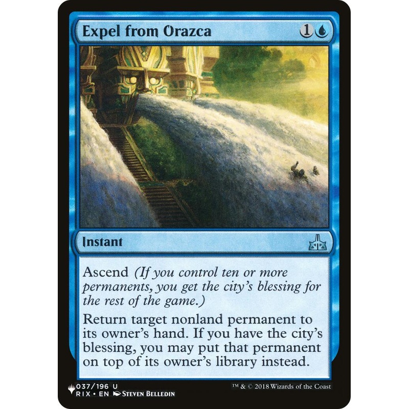 Expel from Orazca [LIST - 037/196]