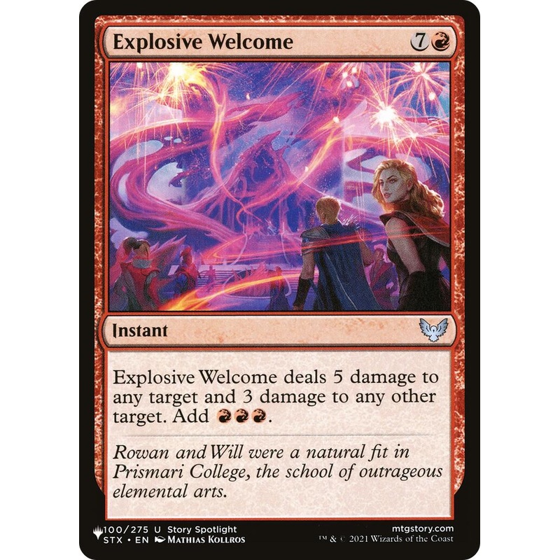 Explosive Welcome [LIST - 100/275]
