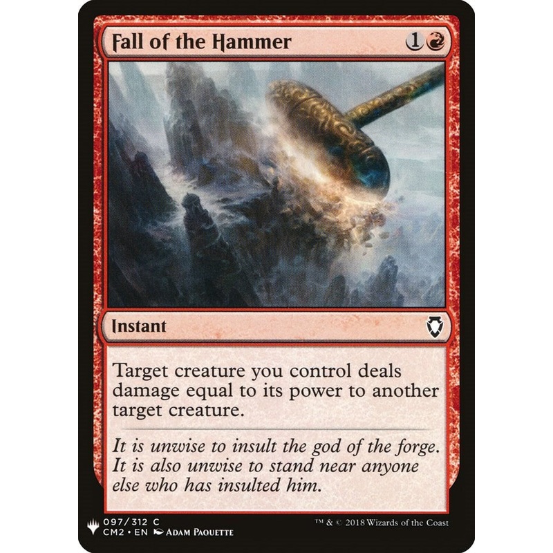 Fall of the Hammer [LIST - 97]