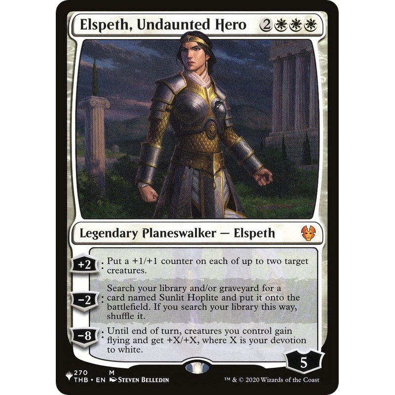 Elspeth, Undaunted Hero [LIST - 270/254]