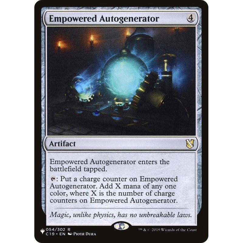 Empowered Autogenerator [LIST - 054/302]