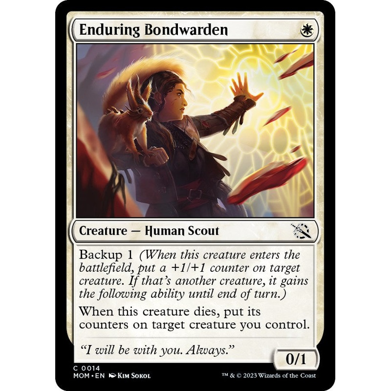 Enduring Bondwarden [MOM - 14]