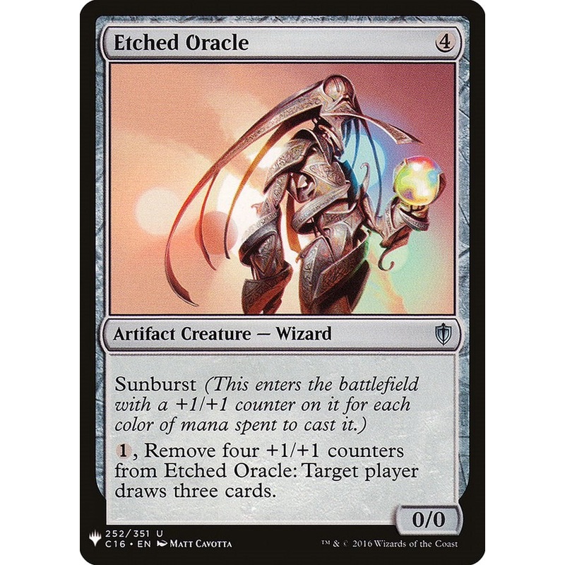 Etched Oracle [LIST - 252]